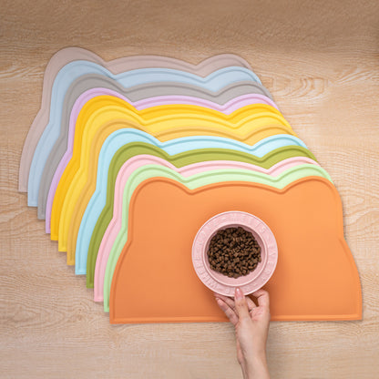 Cat Ear Silicone Feeding Mat