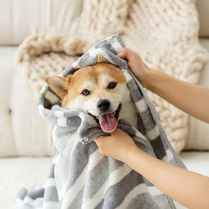 Pet Drying Robe Absorbent Towel